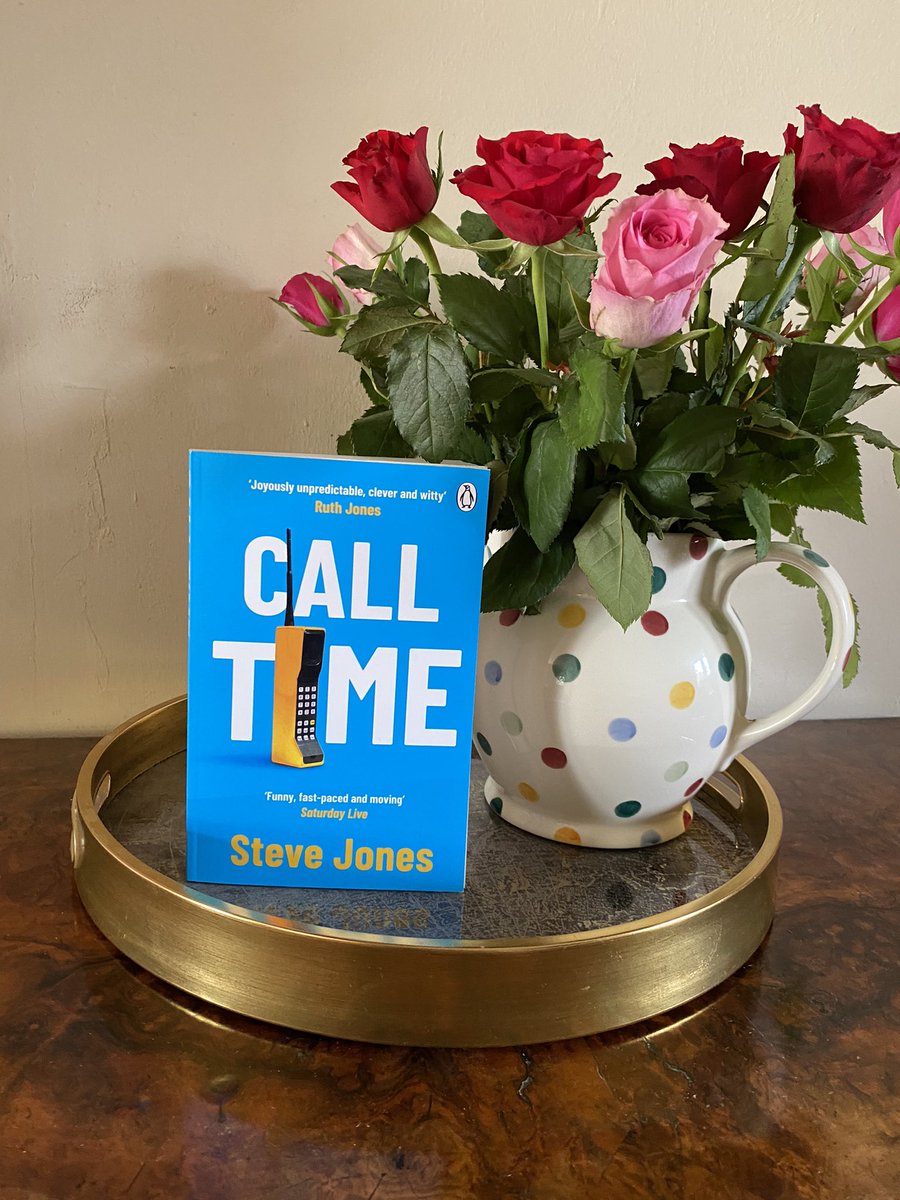 Thank you so much @MichaelJBooks for sending me a copy of Call Time by Steve Jones.