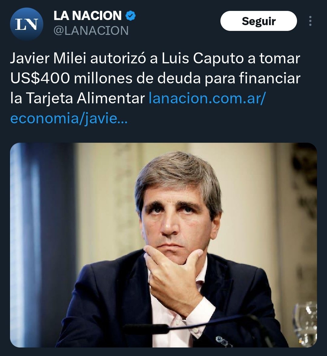 Nicoo__sc's tweet image. A ver si entendí. Tenemos Superávit pero tenemos que salir a endeudarnos en dólares para financiar gastos en pesos? Ahora vienen los brotes verdes del segundo semestre? Porque siento que esta película ya la ví?...
