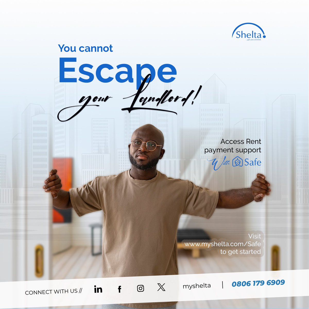 You Cannot Escape your Landlord! But Shelta got you covered with easy and convenient rent solutions Tenants can fund with SAFE at their will; ● Daily ● Weekly ● Monthly This includes GAP-FINANCING - A solution where Tenants can fund their rent even when experiencing…