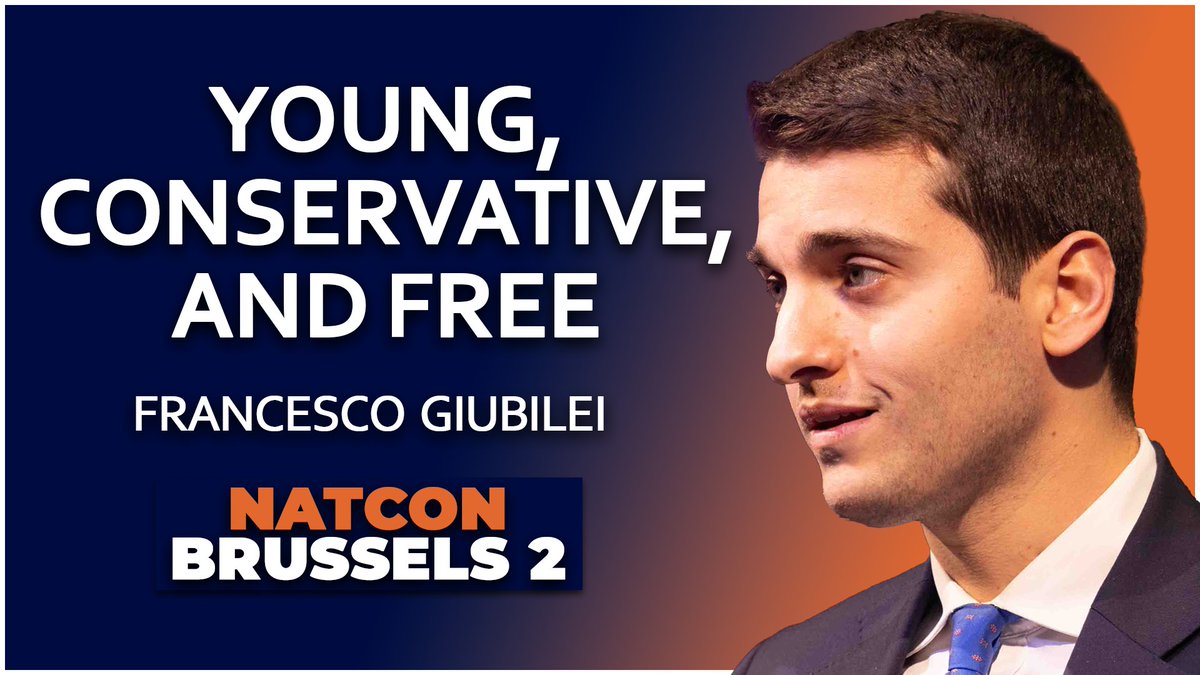 Watch the full address delivered by @giubileif on 'Young, Conservative and Free' at NatCon Brussels 2. Available here: youtube.com/watch?v=FTMrkd…