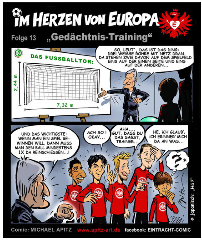 Gedächtnistraining anno 2012/2013 ... @Eintracht
