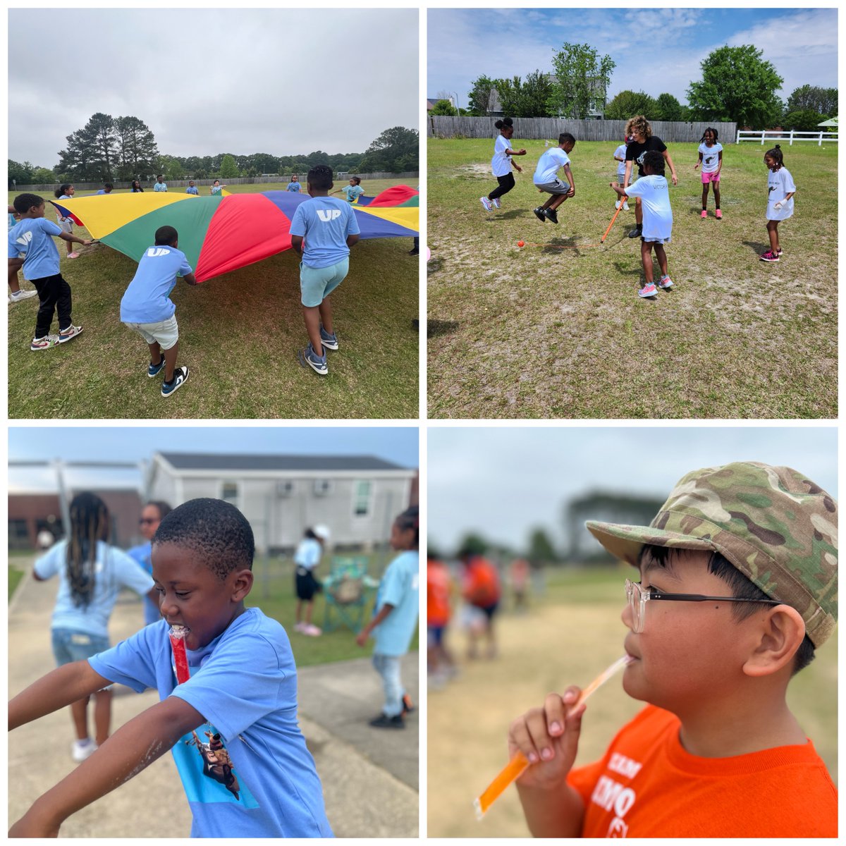 Field Day 2024 ends with some much needed popsicles.