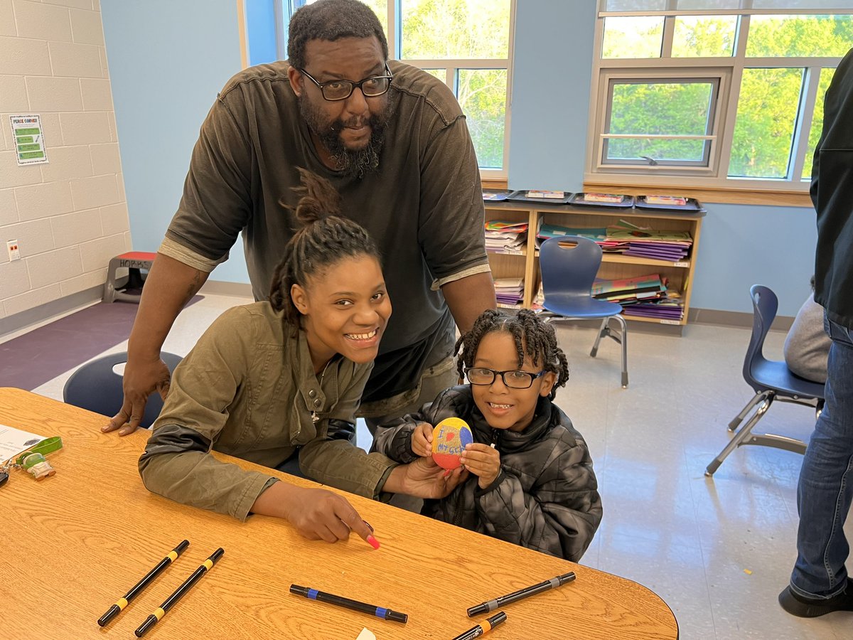 Our parents shared their artistic joy, too!