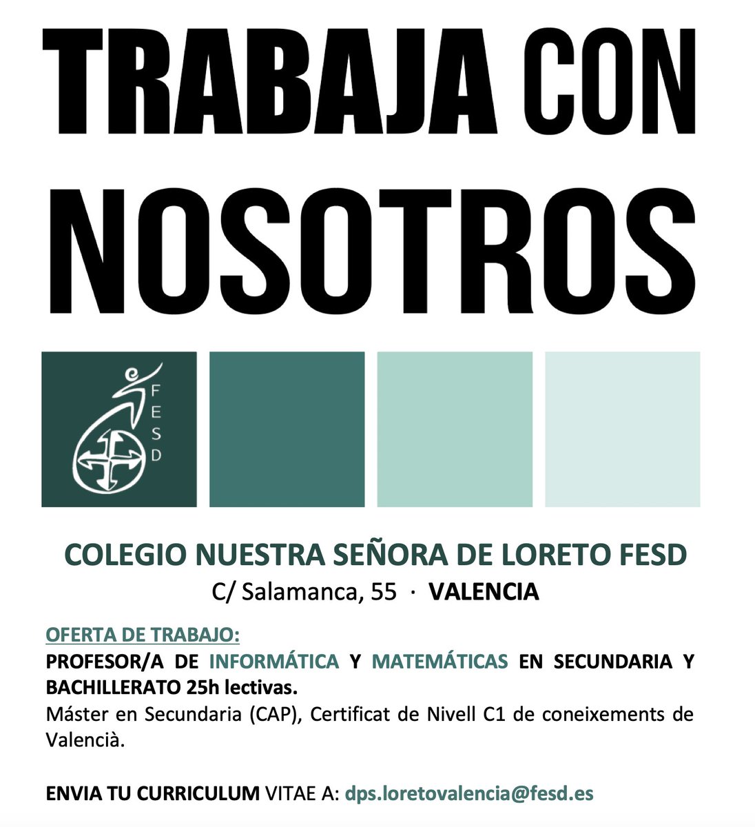 Colegio Loreto -FESD (@loretovalencia) on Twitter photo 