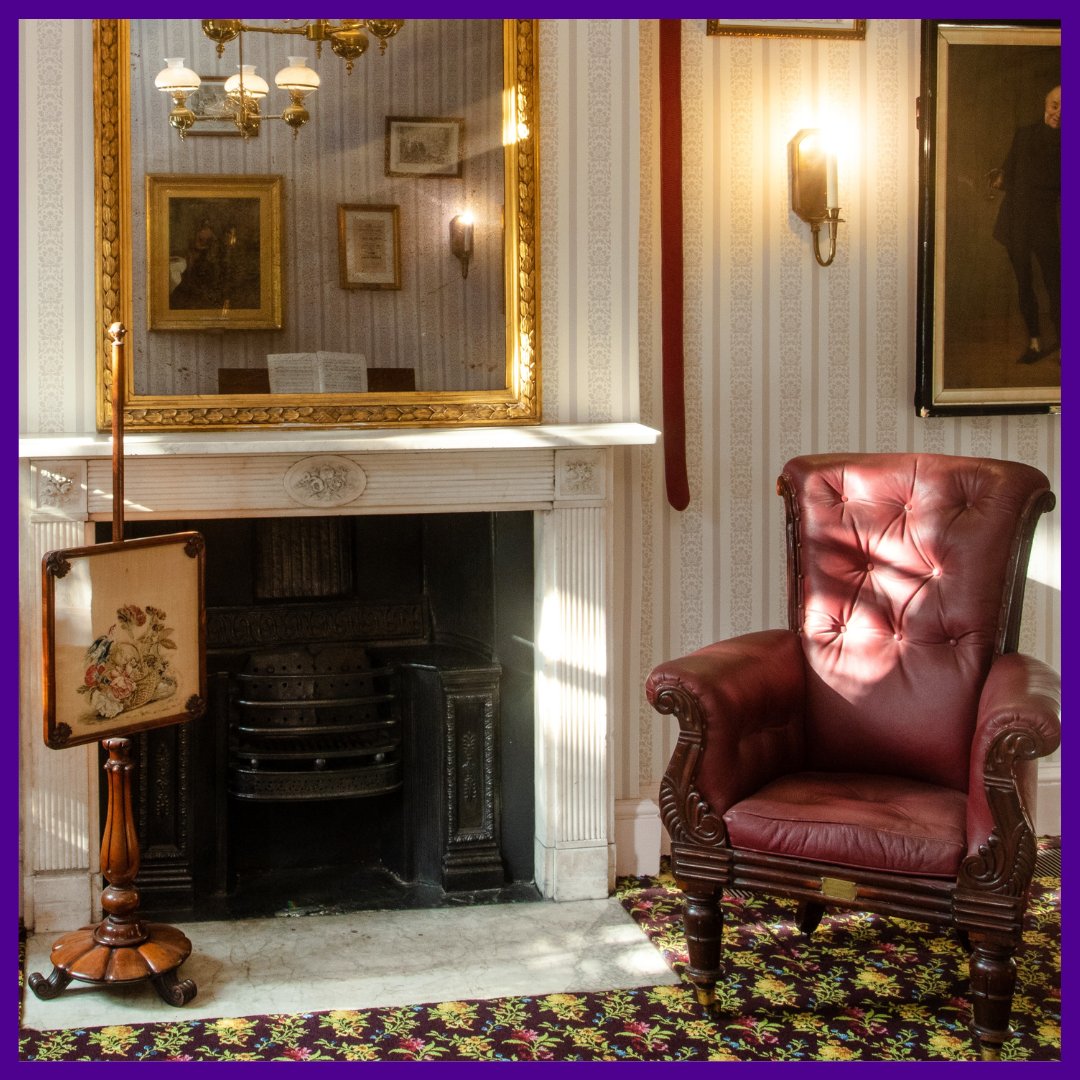 'Come in and sit yourself down by the fire; there's a good dear--do.'' - Barnaby Rudge Come and explore Dickens's London home this weekend. We're open 10am to 5pm, with last entry at 4pm. dickensmuseum.com/pages/admissio…