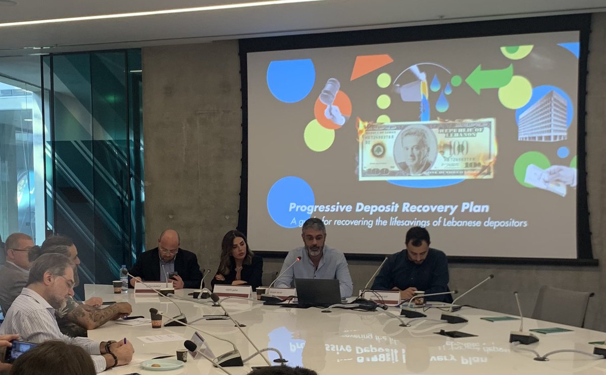 On April 15, IFI and @Badilmedia held a closed discussion for heads of Lebanese syndicates on a 'Progressive Deposit Recovery Plan.' 🗒️You can read the full summary of the event here! 🔗 eventsatifi.com/previous-event…