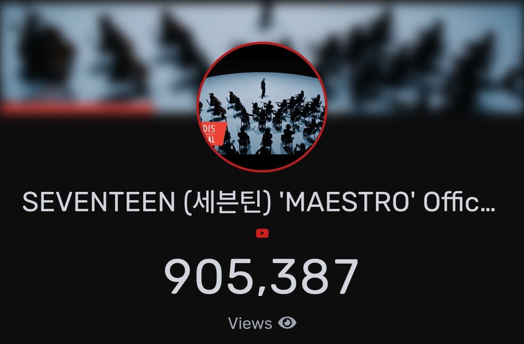 [🔴YOUTUBE] SEVENTEEN 'MAESTRO' | Official Teaser 2 has reached 905,387 views on YouTube in 19 hours after its release! Let's get 1M views ASAP CARATs! Don't forget to also include the Highlight Medley and Teaser 1. Let's goooo! 🔥 ▶youtu.be/kzgxNOfrEtE?si… @pledis_17…