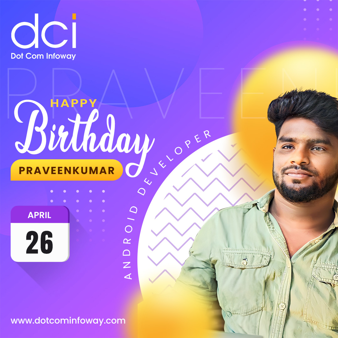 Sending warm wishes to Mr.Praveen Kumar on his special day! 🎉 Here's to a year filled with happiness and success! 🎂🎈

#HappyBirthday #MrPraveenKumar #BirthdayCelebration #Wishes #Cheers #Happiness #Success #JoyfulMoments #SpecialDay #GoodTimes