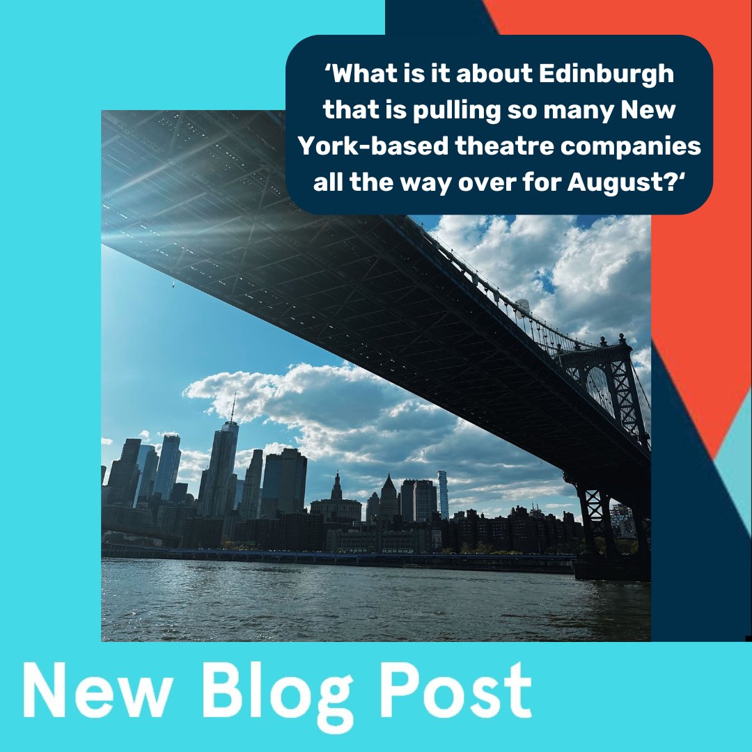MobiusTheatre's tweet photo. New blog post! Our Senior PR Account Exec Lorn Elvin speaks to some New York based companies on why so many of them are choosing to bring their work across the pond… https://t.co/sIPX6fvvT7 https://t.co/EYkWziBxXt