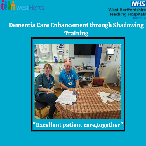 Our amazing A&E volunteers & clinical staff, working side by side! A huge thank you to Rachel for agreeing to support in this training. 🌟 Their dedication to learning more about dementia care is truly heartwarming. 💙💪