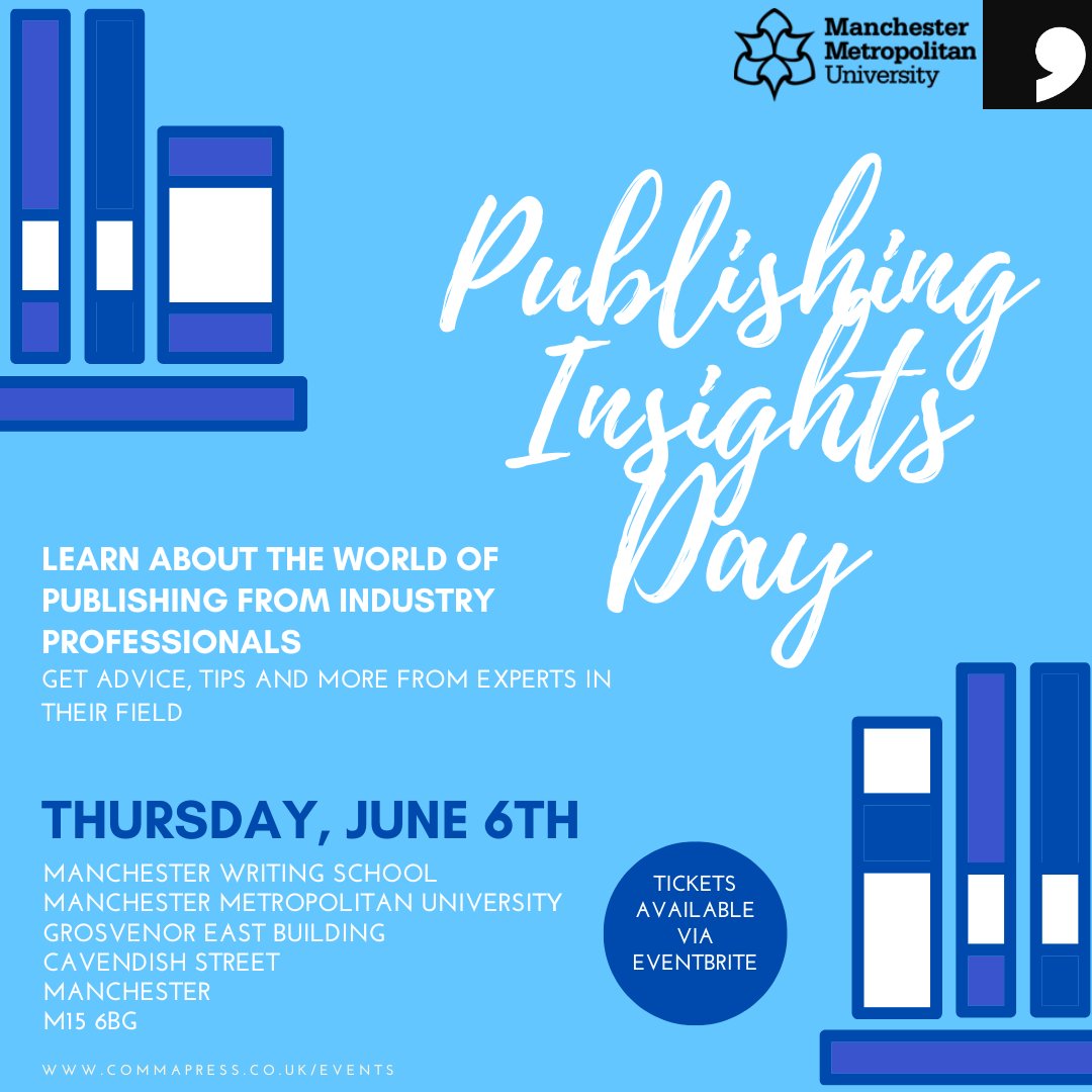 📢Attention all aspiring and early-career publishers📢 Tickets are now on sale for our Publishing Insights Day, a full day of talks, presentations and Q+As about publishing from experts across the industry.