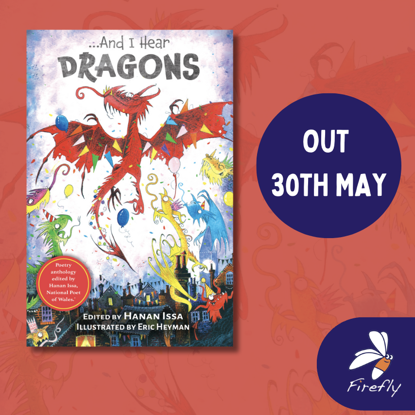 And I Hear Dragons is a groundbreaking anthology edited by National Poet of Wales, Hanan Issa. A collection of diverse voices showcasing a range of experiences across Wales, focusing on identity, and dragons!
