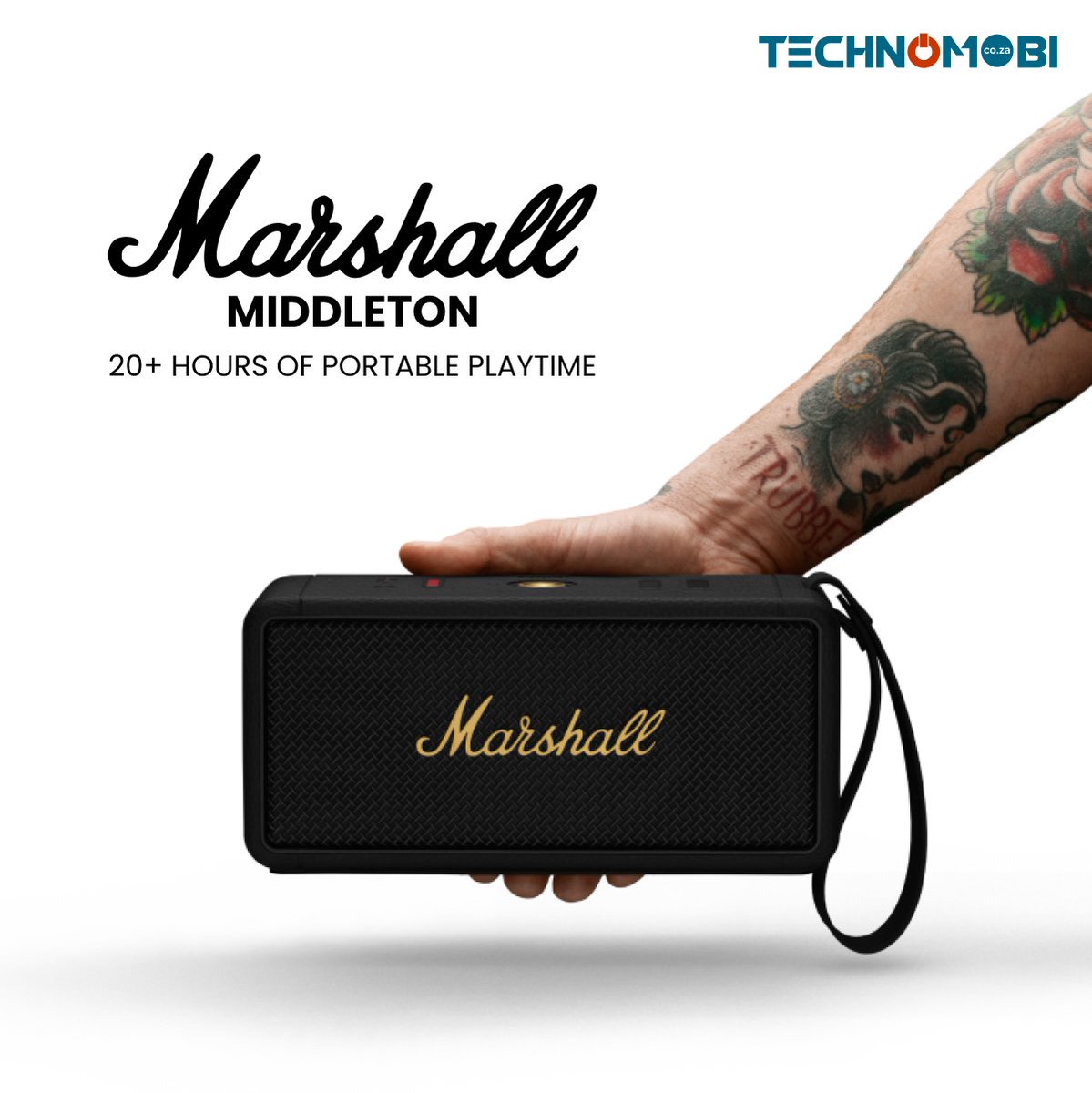 Don't let a low battery dictate your day! 🔥
🔋With Middleton, enjoy 20+ hours of portable playtime on a single charge. 🕺 Charge up in just 20 minutes for an encore that's never far away! 👉 bit.ly/4dcZyIC

#Marshall #PortableSpeaker #PortablePower #NeverMissABeat