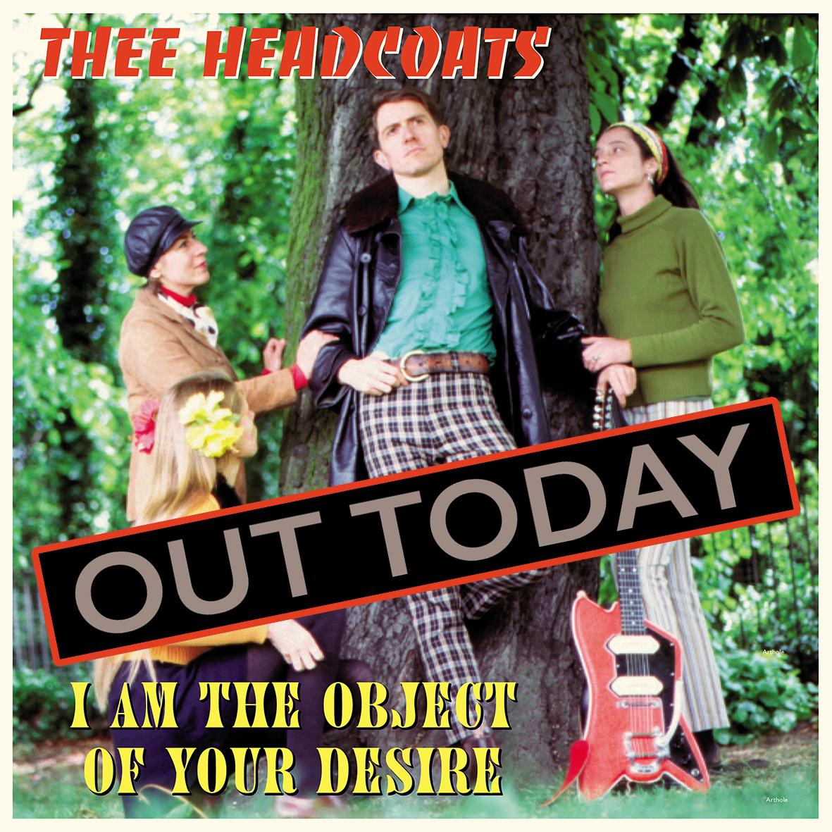 OUT TODAY ON BLACK VINYL LP!! Thee Headcoats - I Am The Object Of Your Desire (LP) damagedgoods.greedbag.com/buy/thee-headc… REISSUE OF THEE HEADCOATS’ FINAL ALBUM IN THEIR ORIGINAL INCARNATION! Originally released by Friends Of The Buff Medway Fanciers Association Records in 2000!