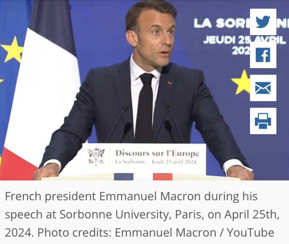 “Horizon Europe must be reinforced by focusing on the most effective programmes such as the European Research Council” @EmmanuelMacron stressed Europe should become “a continent that invests in breakthrough innovation & advanced fundamental research'. sciencebusiness.net/horizon-europe…