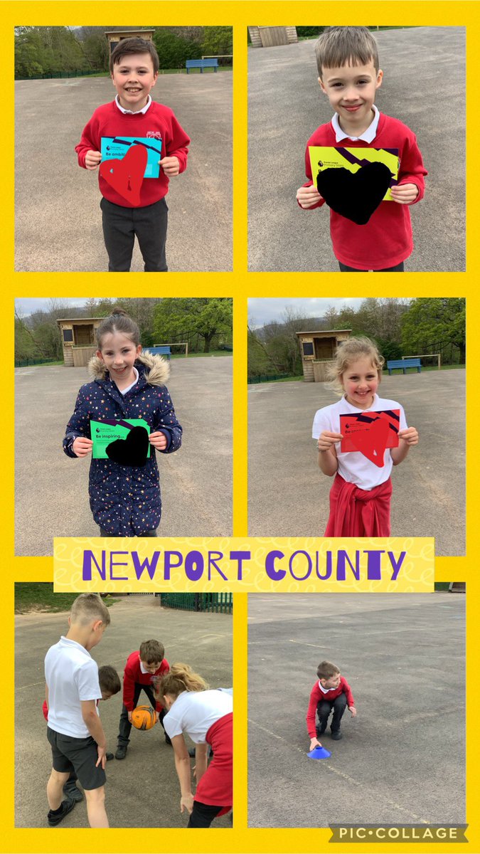 Diolch @CountyCommunity for an amazing first session with Dosbarth Miss Hughes. We practised ball skills, and built on our teamwork skills. Da iawn to the superstars who won the certificates for wowing everyone during this session! @EAS_Equity 🥅⚽️👏🏅