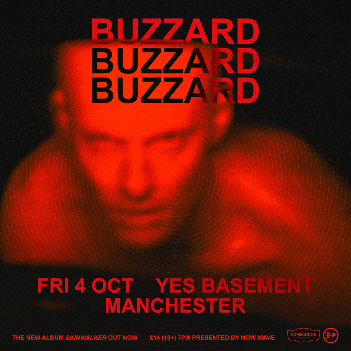 On sale now: @buzzardbuzzard, Friday 4th October 2024 [The Basement] Tickets available here: seetickets.com/event/buzzard-…
