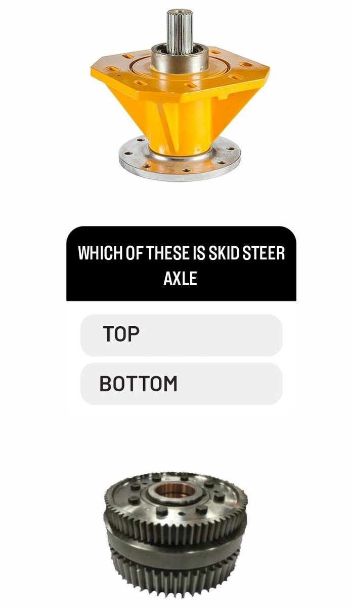 #POLLTIME
Tell us in the comments with: Top/Bottom

#skidsteeraxle #OurAbilityYourMobility #manufacturing #mobilitysolutions