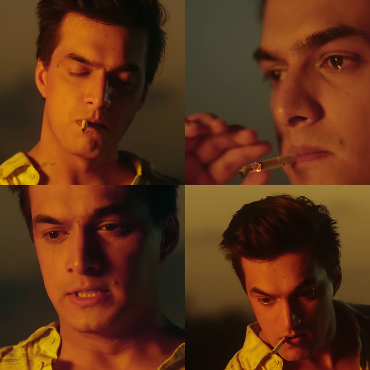 1second from one of his MVs🔥>>>the whole itv #MohsinKhan