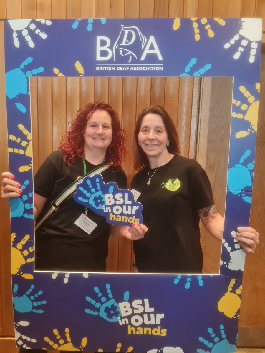 We are at the <a href="/BDA_Deaf/">British Deaf Association</a> Conference #BSLInOurHands