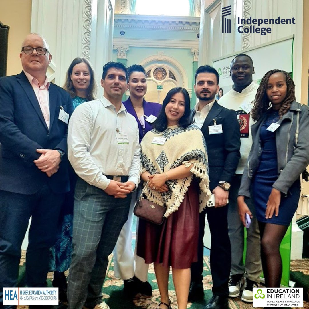 So proud of our Government of Ireland Scholars Haris &amp; Laureen from Afghanistan and Kenya and our Education in Ireland student ambassadors, Layene, Javier, Francis &amp; Sofia from Brazil, Chile, Mexico &amp; Kenya. 😊
 
Award recipients from <a href="/EduIreland/">Education in Ireland</a> and <a href="/DeptofFHed/">Department of Further and Higher Education</a> 2024  ☘️🌍
👨‍🎓👩‍🎓