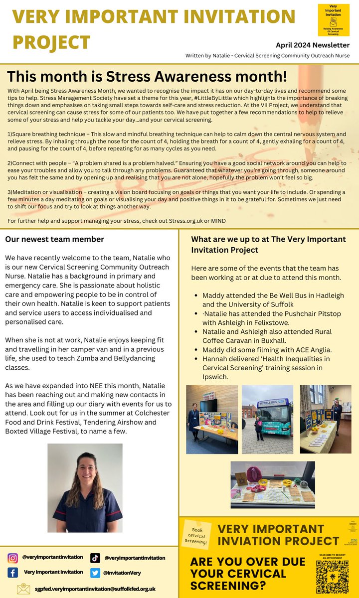 Please take a read of our April 2024 Newsletter here: suffolkfed.org.uk/wp-content/upl…

#cervicalscreening #nhs #suffolk