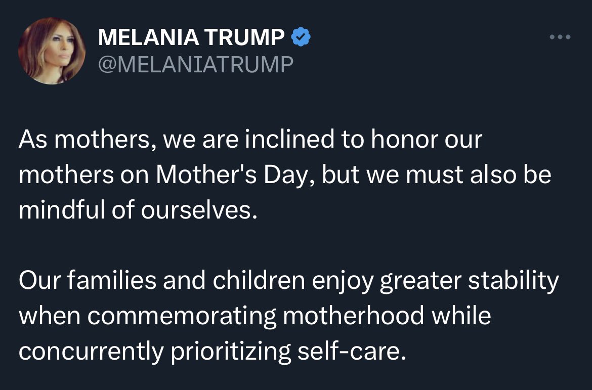 Melania issues a statement on why she doesn’t want anything to do with her husband.