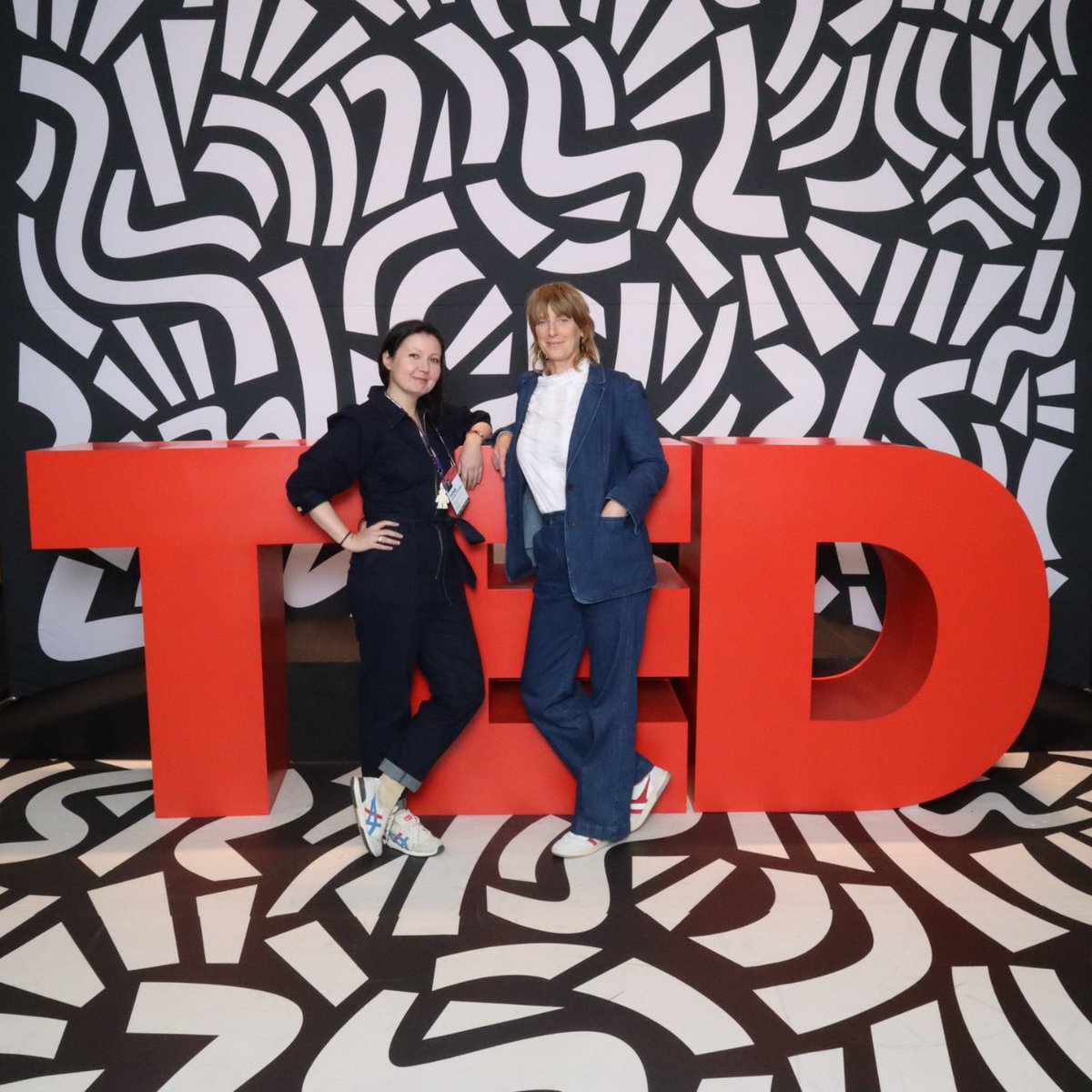Proud to be a @TEDFellow every day, and indebted to an organization and community that helped me expand my definition of me to unforeseen proportions, embraced and rewarded my awkwardness, and changed my life forever ❤️ No self is final.