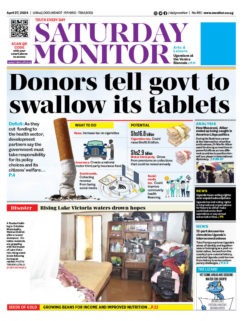 The Saturday Monitor is out..
 
The e-copy is accessible via epaper.nation.africa/ug?utm_medium=…
#MonitorUpdates