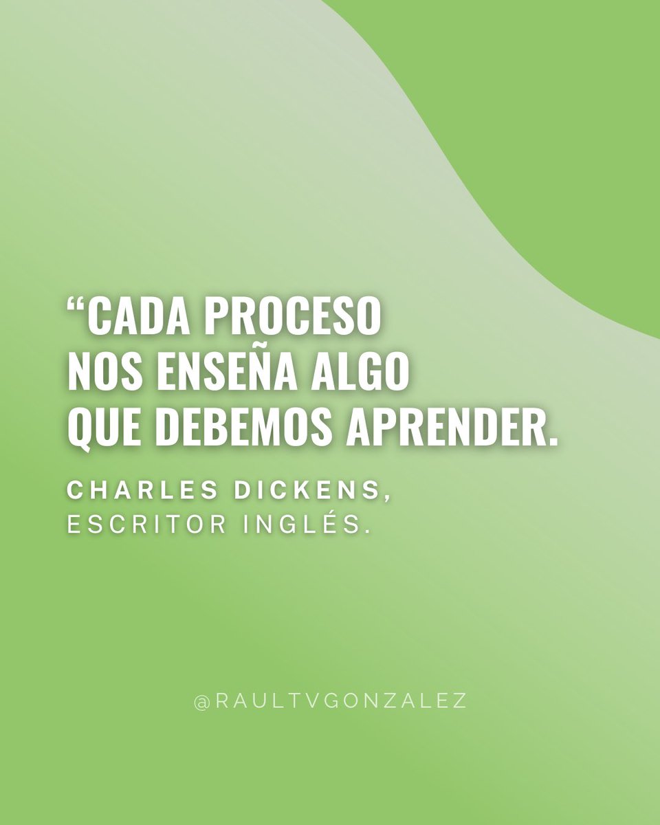 Cada etapa que vivimos tiene un propósito. Todo lo que nos ocurre es para aprender algo en la vida. Feliz viernes, familia. ☀️ #SumaleaTUvida #FrasesMotivadoras #FrasesDeRaulTVGonzalez