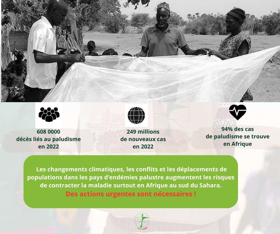 Des progrès ont été notés dans la lutte contre le #paludisme en Afrique et au #Senegal  durant les dix dernières années.
Mais le changement climatique risque de compromettre les acquis obtenus.
Il faut prendre des mesures pour faire face aux défis climatiques.
#Actionclimat