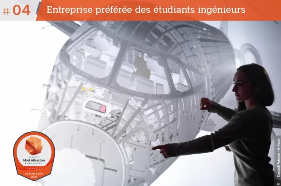 #Universum2024 : Très heureux de rester, tous secteurs confondus, parmi les employeurs français les plus attractifs, auprès des étudiants et futurs diplômés. #MostAttractiveEmployersFrance2024 #DassaultAviation #EnsemblePlusLoin Voir l'actualité : dassault-aviation.com/fr/groupe/actu…