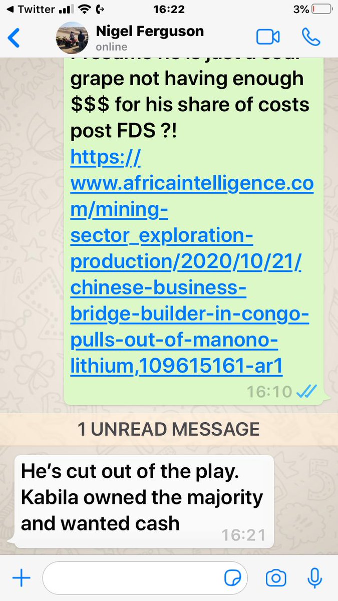 GARBAGE Piece sponsored by $AVZ Minerals

Cong mentioned x18
x0 Kabila mentioned
Not once Reitmeier
$AVZ sponsored a fiction only Cong is in Dathomir and $2.14mil 'reimbursed' is euphemistic hogwash

'The curious case of AVZ...' #BullsNBearsWA #sponsored 
businessnews.com.au/article/The-cu…