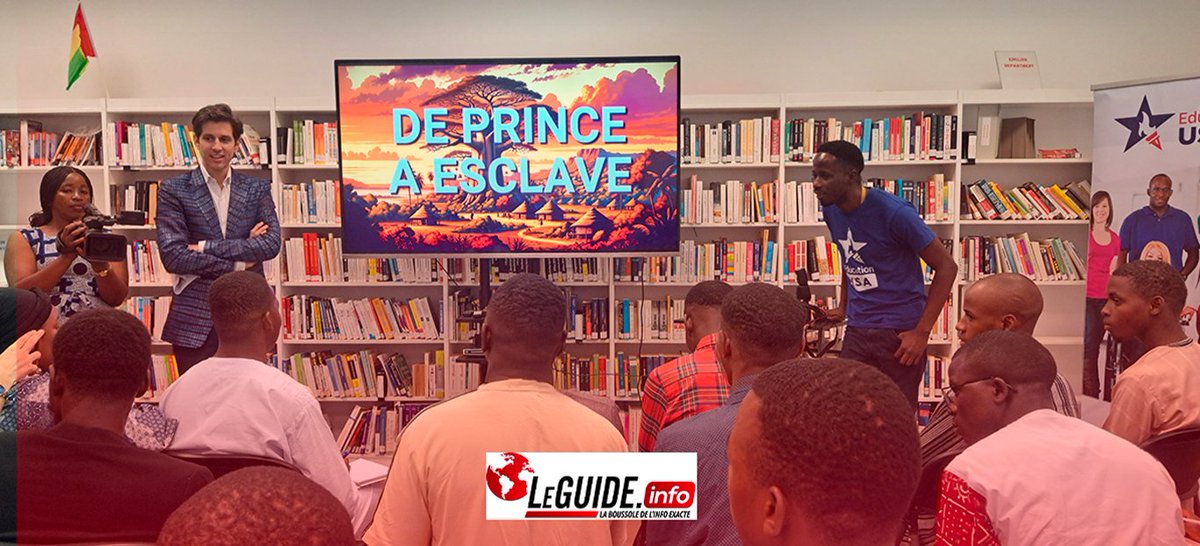 BOULLERE997's tweet image. Projection du film " Un prince parmi les escales ", @EmbassyConakry décide de faire revivre l'histoire atypique d'Abdourahmane Barry de #Timbo.