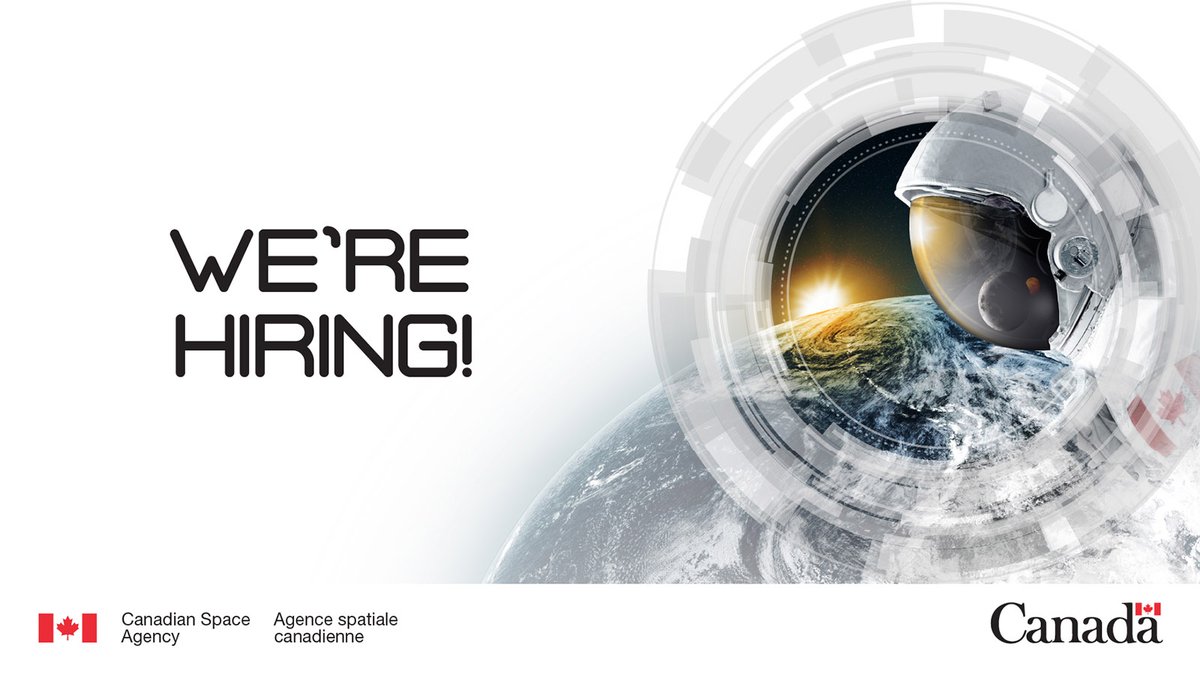 We are looking for Senior Systems Engineers and Senior Engineers, Project Management to fill various engineering positions at the CSA in Longueuil, Quebec. You have until May 16 at 11:59 p.m. PT to apply. Details: asc-csa.hiringplatform.ca/168356-en-eng-…