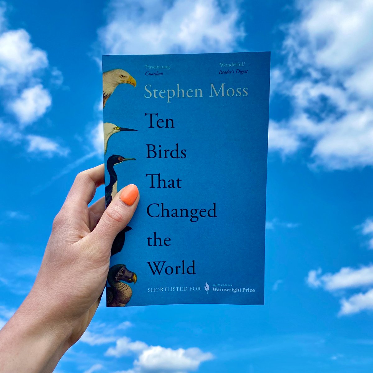 A history of humanity, told through ten birds. From Odin’s faithful ravens to Darwin’s finches, naturalist and author, @StephenMoss_TV tells the gripping story of our long and eventful relationship with these animals. Ten Birds That Changed the World is out now.