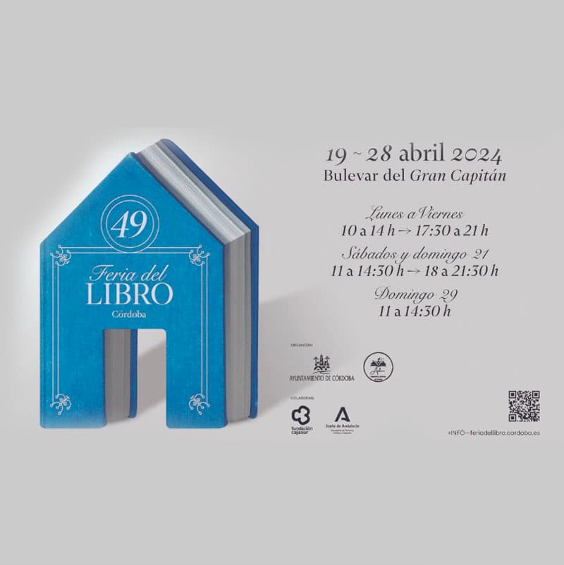 #HOY <a href="/letrasandalucia/">Centro Andaluz de las Letras</a> te invita en la <a href="/FdLCordoba/">Feria del Libro de Córdoba</a> al coloquio 'Los jóvenes también leen', con <a href="/FranciscodPaula/">Blue Jeans</a>, Alba Zamora y Raquel Brune. 
Presenta Rosa Fernández.

📌19h
Entrada libre hasta completar aforo.

lajunta.es/4qynk

<a href="/CulturaAND/">Cultura Junta de Andalucía</a> <a href="/JuntaCordoba/">Junta Córdoba</a>