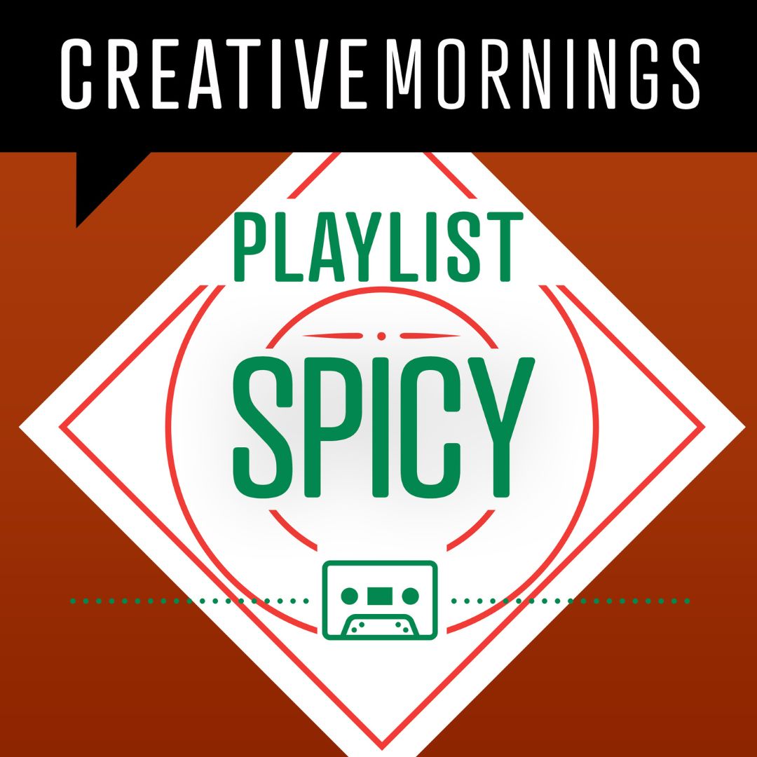 Porque picante sin música no aguanta, les dejamos la playlist que viene haciéndole más 🌶️ este mes a la comunidad global de #CreativeMornings open.spotify.com/playlist/7tjJv…

¡Gracias DJ Jim Q @jiquin! 🎶

📅 Nos estamos preparando para recibirlxs la próxima semana 🤩

#CMspicy #CMBog