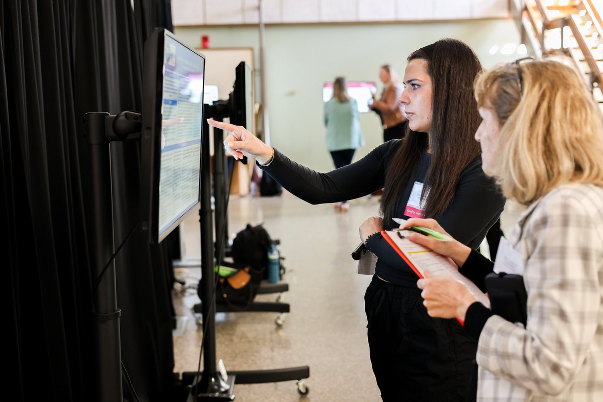 As part of the first Nursing Research & Evidence-Based Practice Day at Rivier, nursing students & faculty had the chance to present about evidence-based practices, quality improvement initiatives, & original research projects that were developed throughout the past academic year.