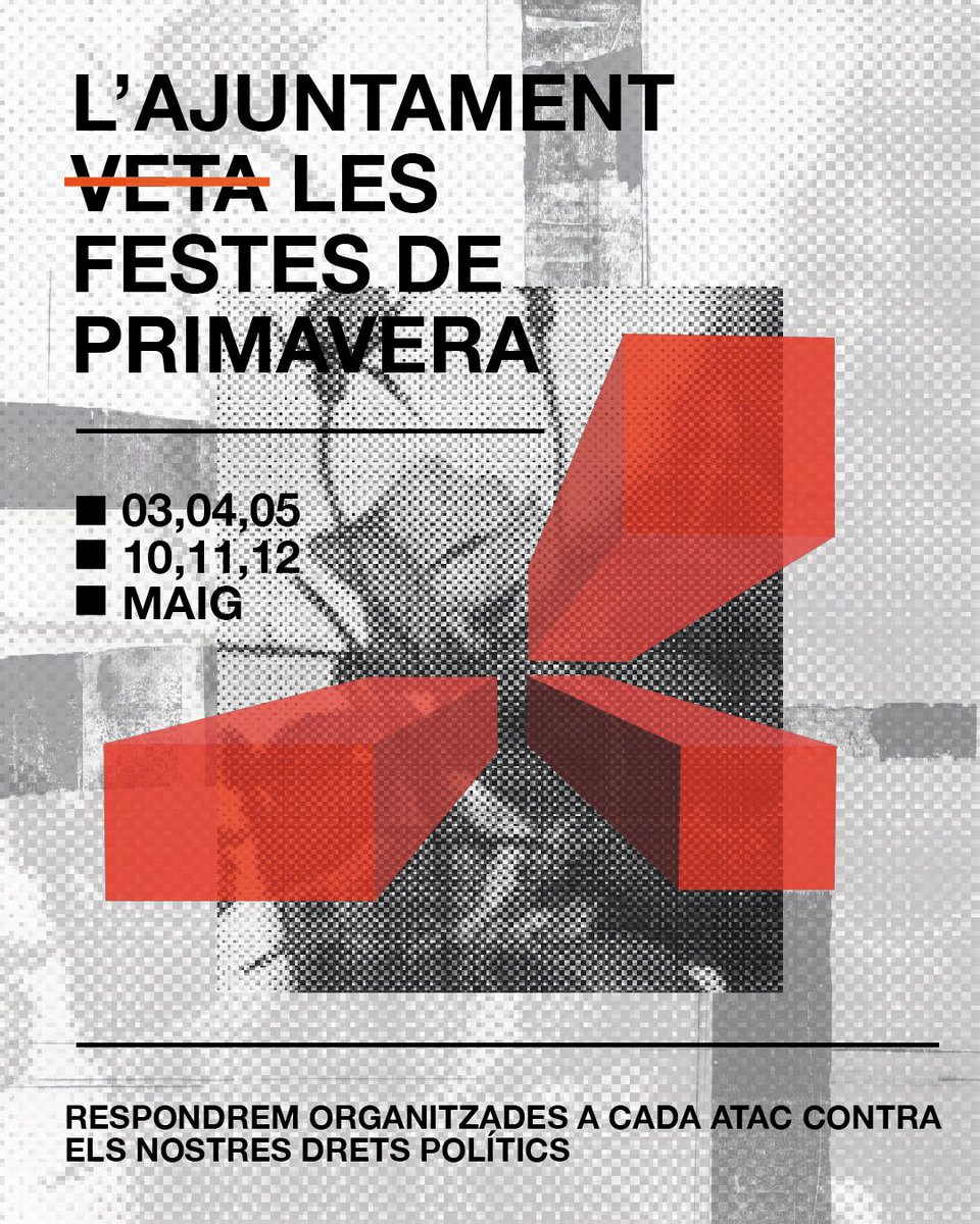 Les entitats del barri ens organitzem i l'única resposta que rebem per part de les institucions són traves. Queda clar sota quins interessos funcionen. 

Davant aquests atacs, les joves de classe treballadora som qui ens hem d'organitzar per construir un nou món🔥