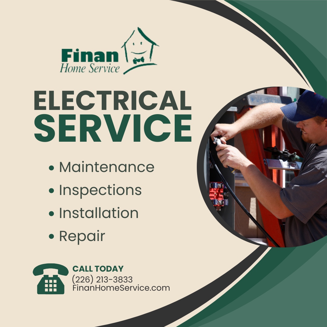 JohnwFinan's tweet image. At #FinanHomeService our electricians do it all! From safety inspections to repair and installations, you can be sure that your home will be in top shape by an expert team that puts safety first!

Call us Today!

(226) 213-3833

finanhomeservice.com

#ldnont #electrician