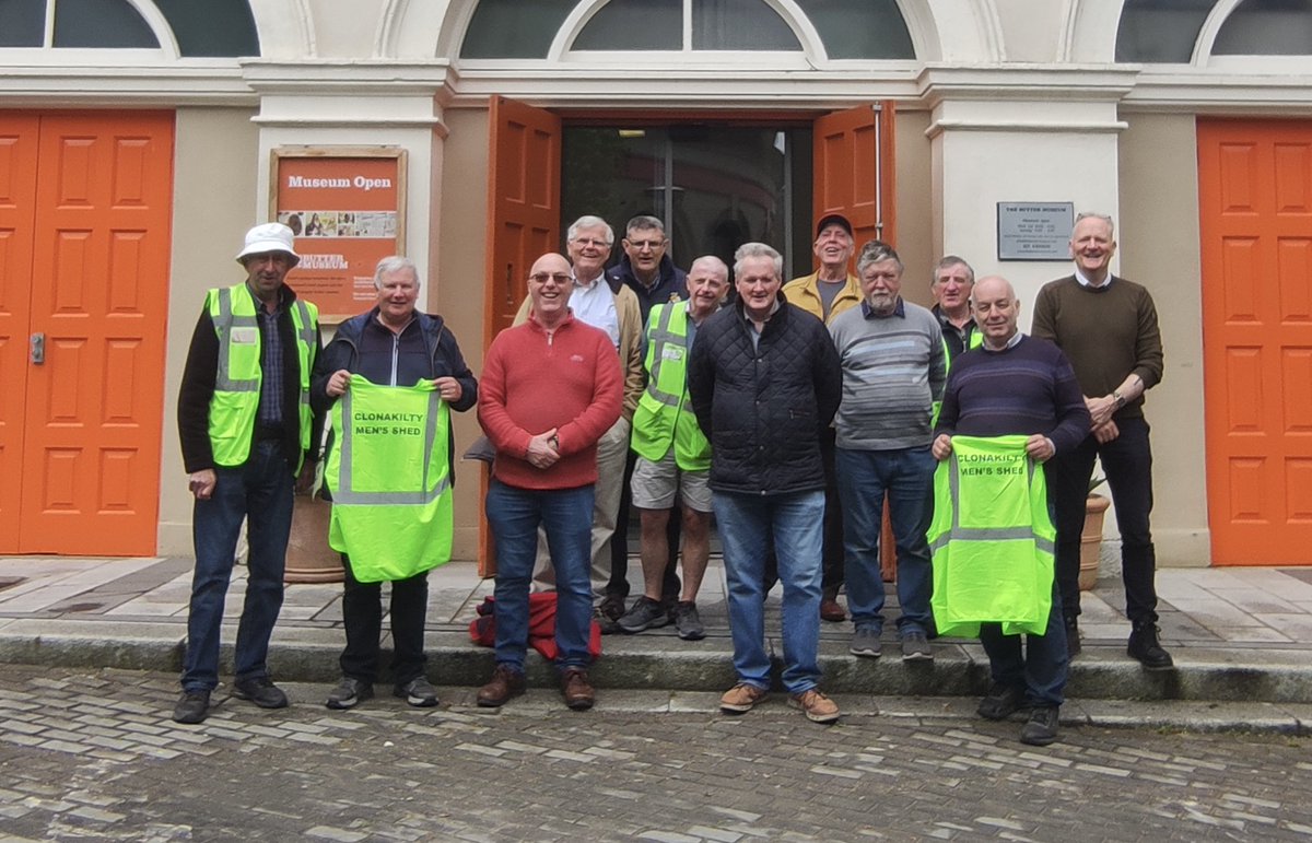 We were delighted to welcome Clonakilty Men’s Shed to the Museum yesterday 😊 BM