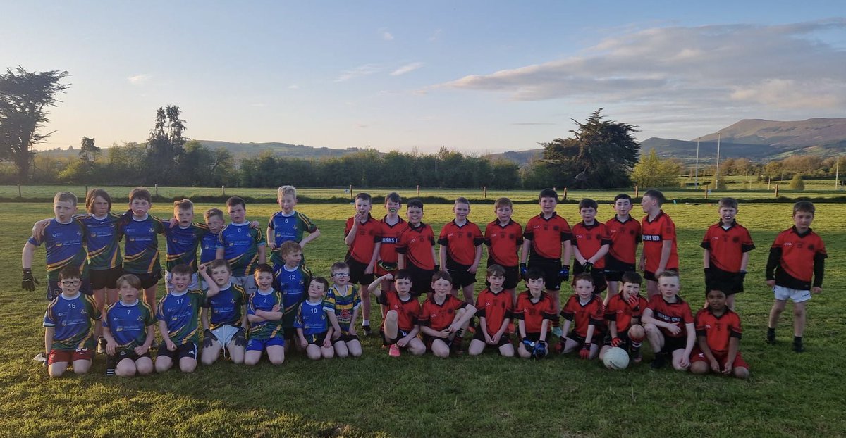 Great games for our U10 Footballers v BallyCastle Gaels in O Connell Park .. well done boys!