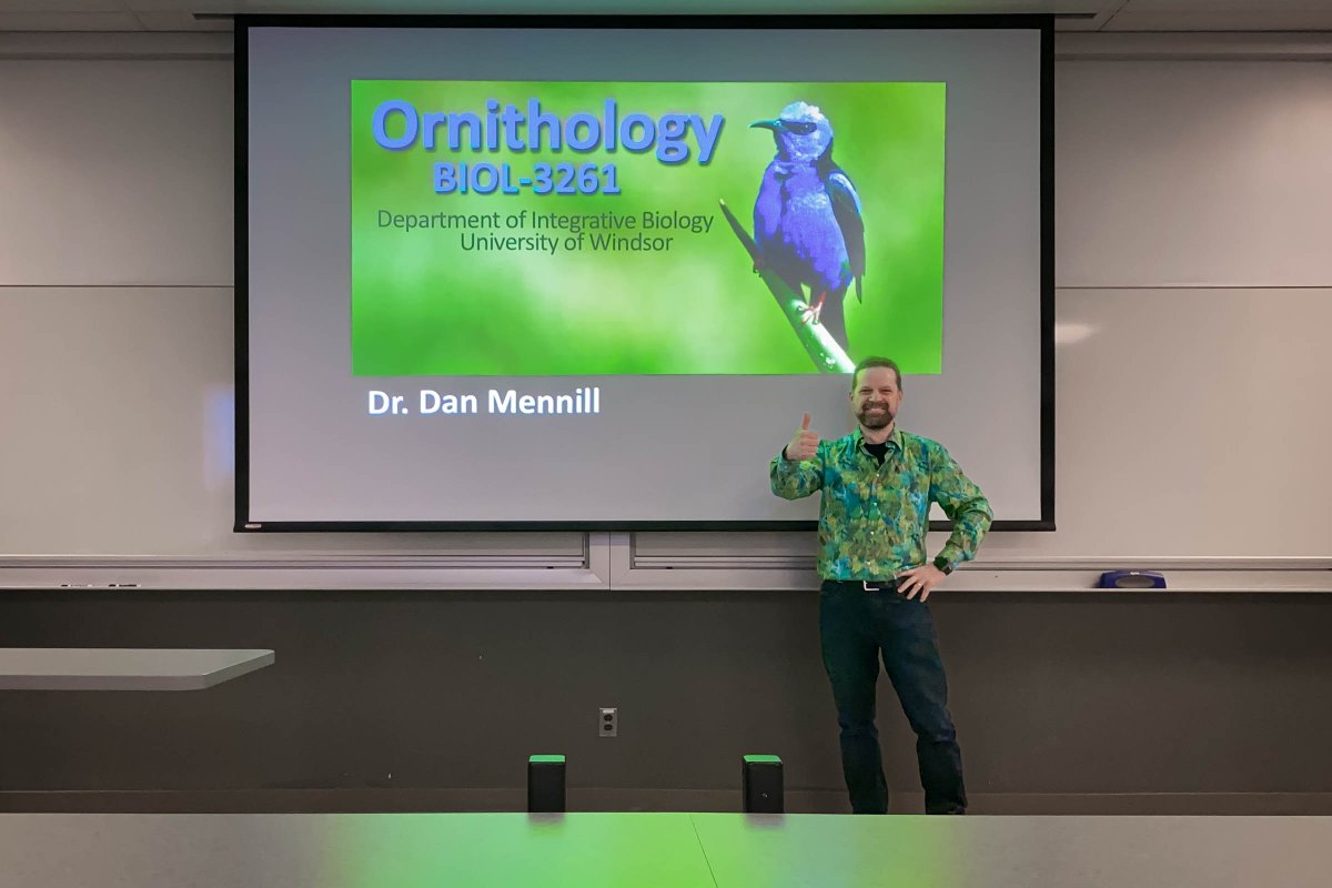 This semester I taught Ornithology to 65 students. The last question on my final exam was: 'What was the most interesting thing you learned in this course?” The students gave diverse answers... [🦚1/5]