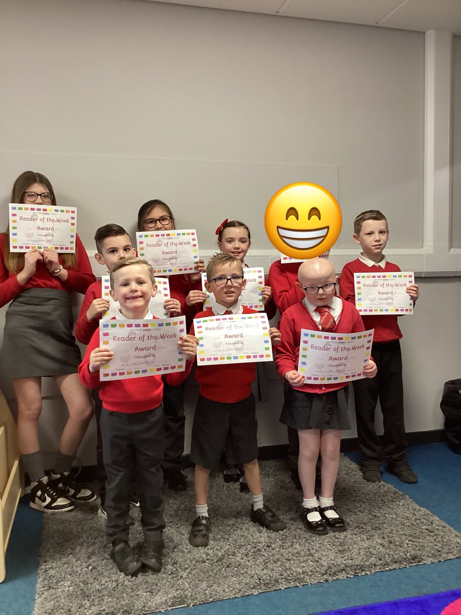 Our ‘Reading School’ journey continues as we celebrate ‘Reader of the Week’. Well done everyone.