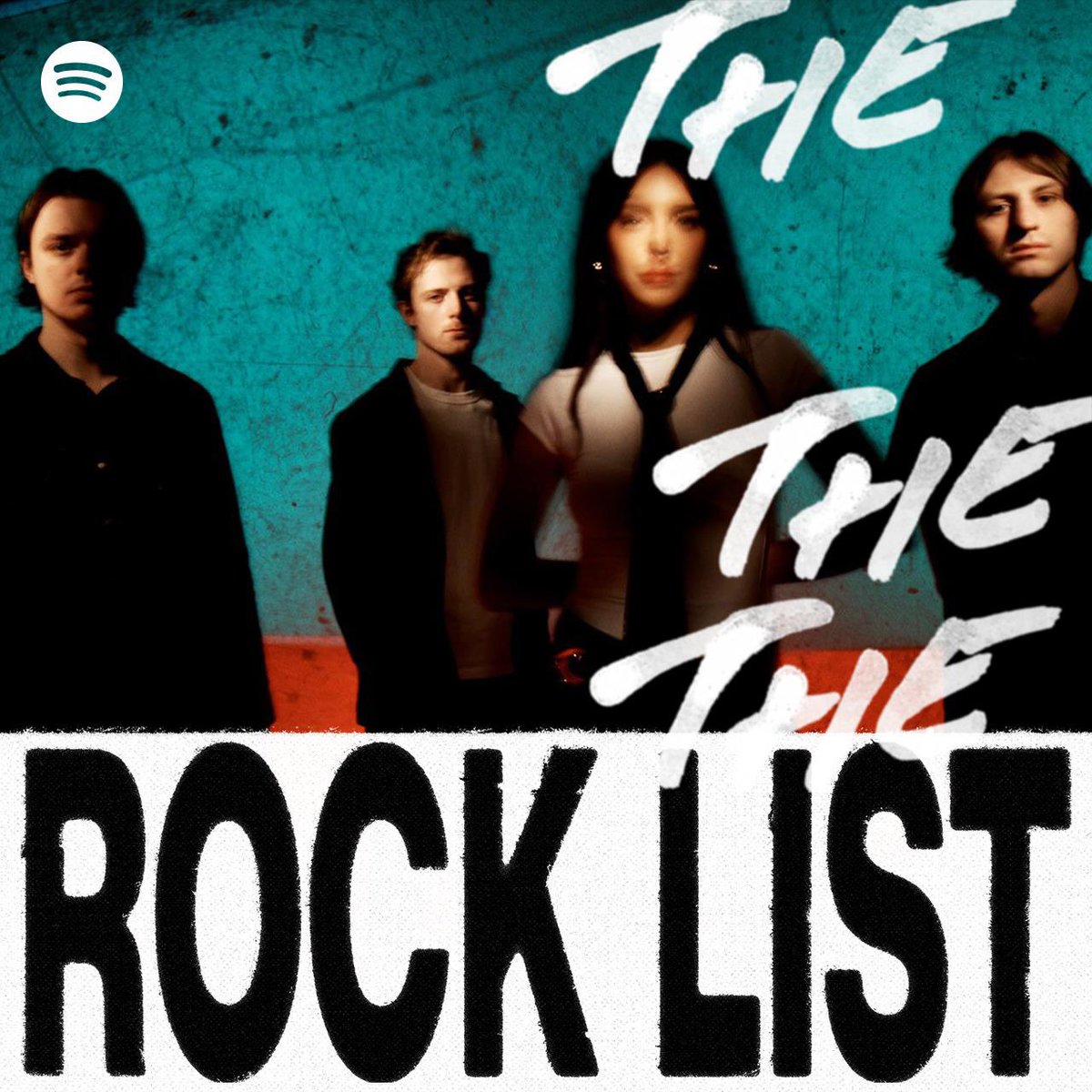 We are cover stars! Thanks @Spotify for making us the cover of the Rock List. Who's heard Sink Ya Teeth & why's it your new fav tune? spoti.fi/RockList