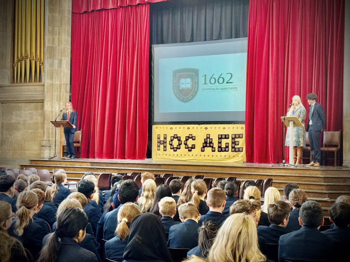 This morning's assembly was Philanthropy at BGS. Fundraising to provide an accessible transformative education through Assisted Places remains at the core of School's values. Hear from these leavers about the impact a BGS education had for them: youtube.com/watch?v=1baqHc…