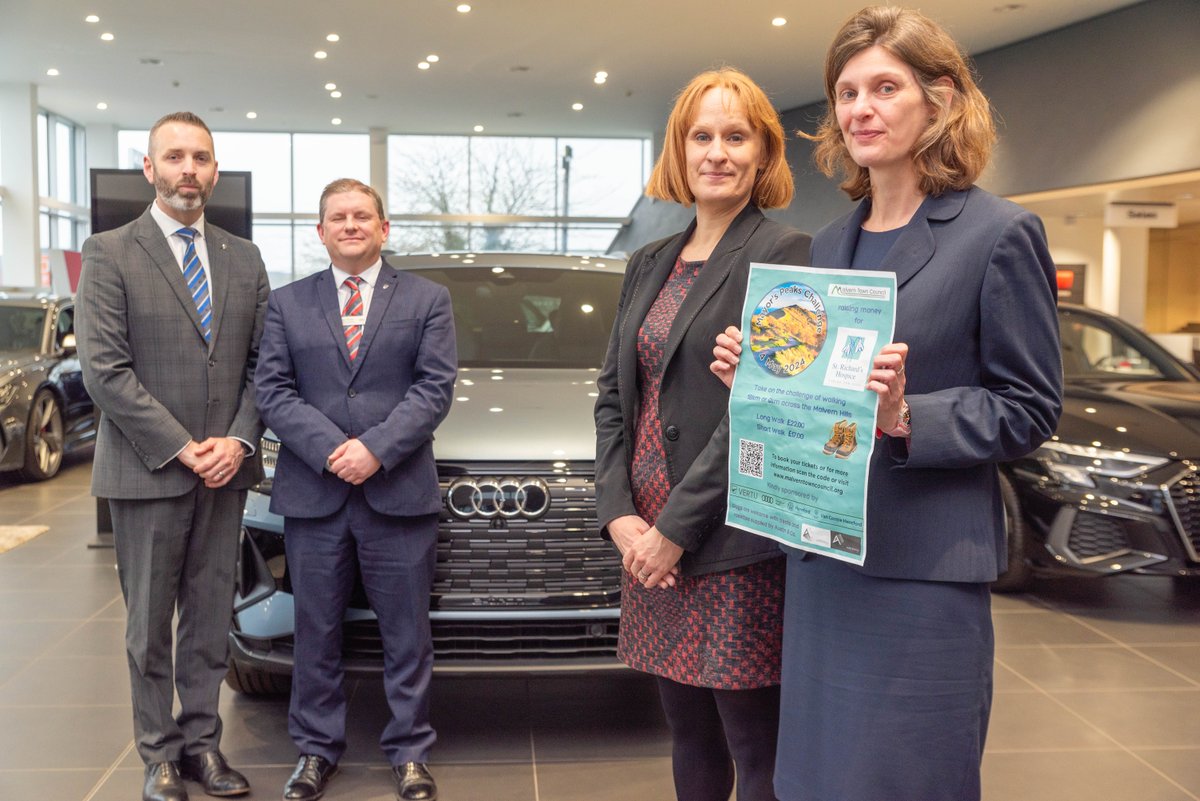 We're proud to announce our support for this year's Mayor's Peaks Challenge which supports the incredible work done by St Richard's Hospice in Worcester and beyond ⛰️ Read the full story >> bit.ly/3xU3VYU #VertuMotors