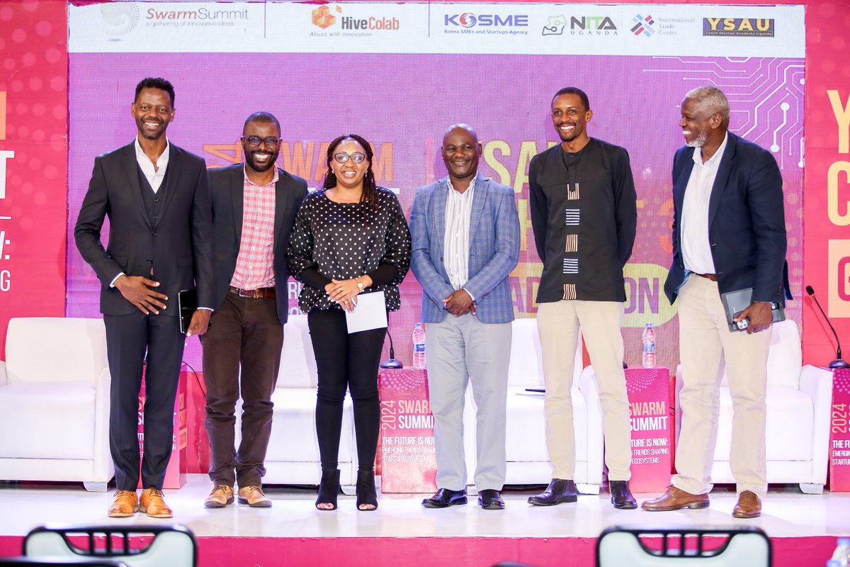 #swarm24 The great team at @hivecolab & Divine Asalo of @wituganda seasoned startup experts- In the words of @tmsruge, co-founder @hivecolab affirms; the reason they put in the hard work is because it is necessary to prepare the startups for investment & growth to the next level.