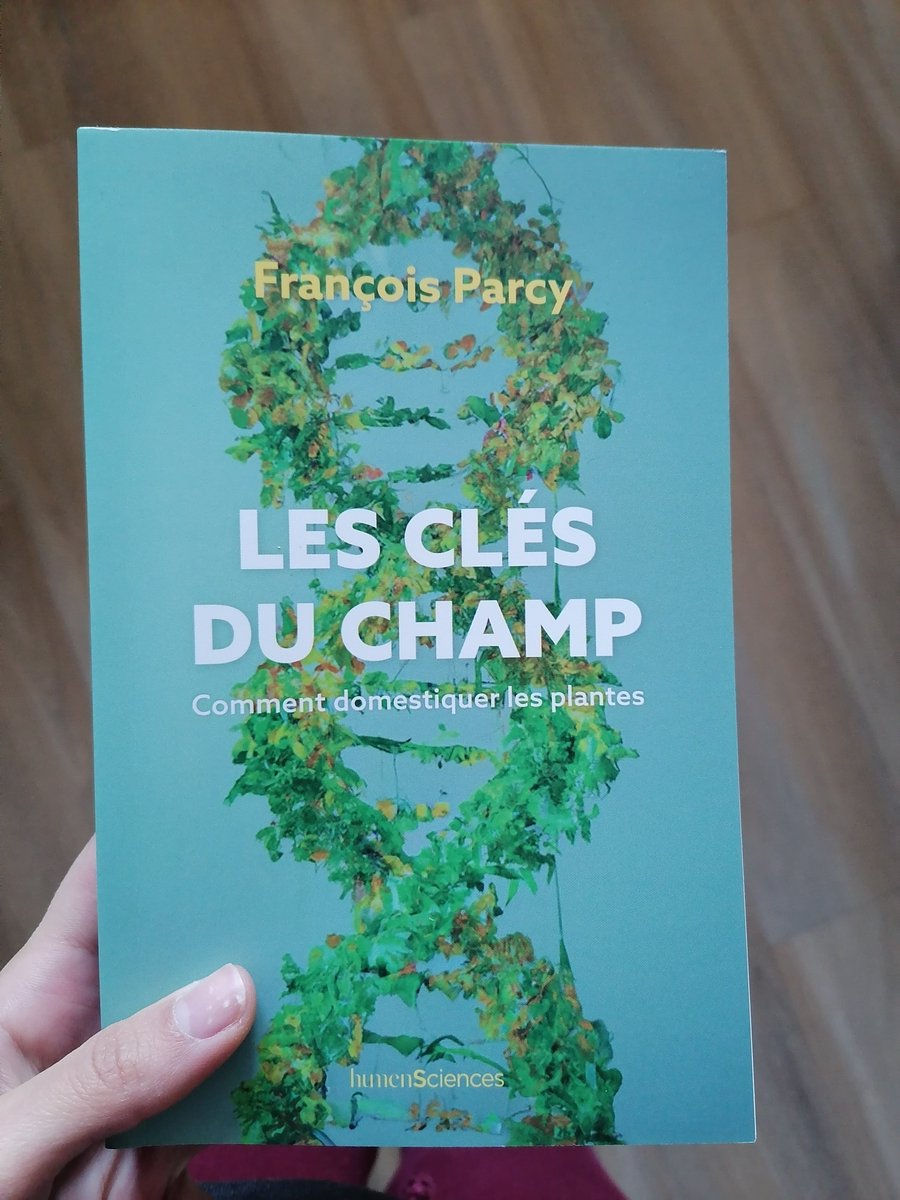 Thank you @Francois_Parcy 🤩 So excited to read your latest book! 🌱🧬🌾🍅 @van